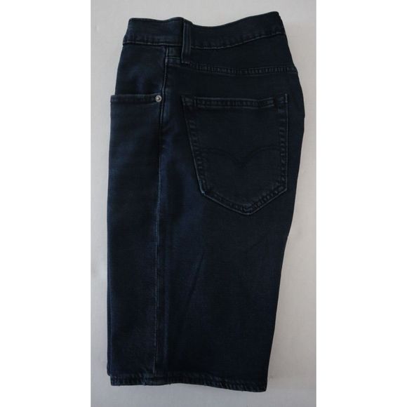 Levi's 412 Flex Eco Performance Men’s Sz 31 Dark Blue Jean Slim Shorts $70 - Picture 3 of 4